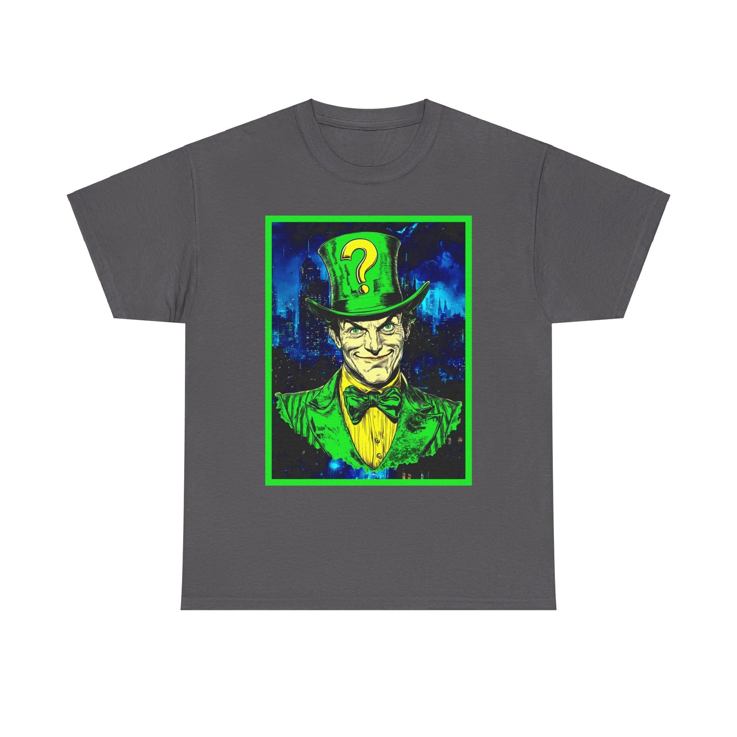 riddle me this Unisex Heavy Cotton Tee