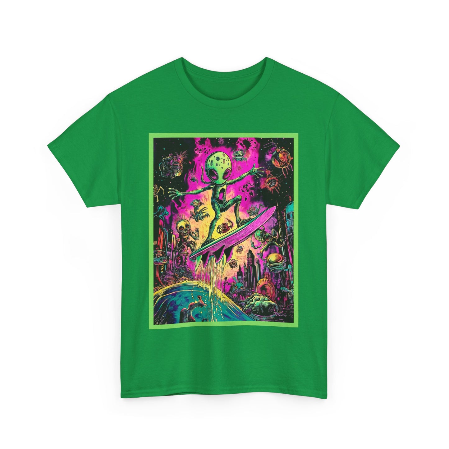 Alien World Unisex Heavy Cotton Tee
