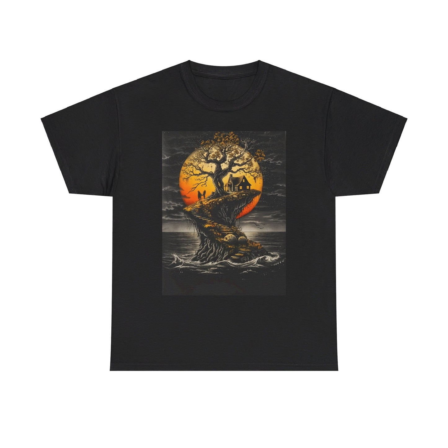 Fitzboyzprintz Mystic Tree Unisex Heavy Cotton Graphic Tee