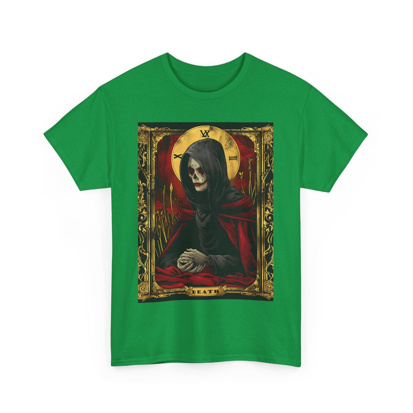 Fitzboyzprintz - Death Tarot Card Unisex Heavy Cotton Shirt