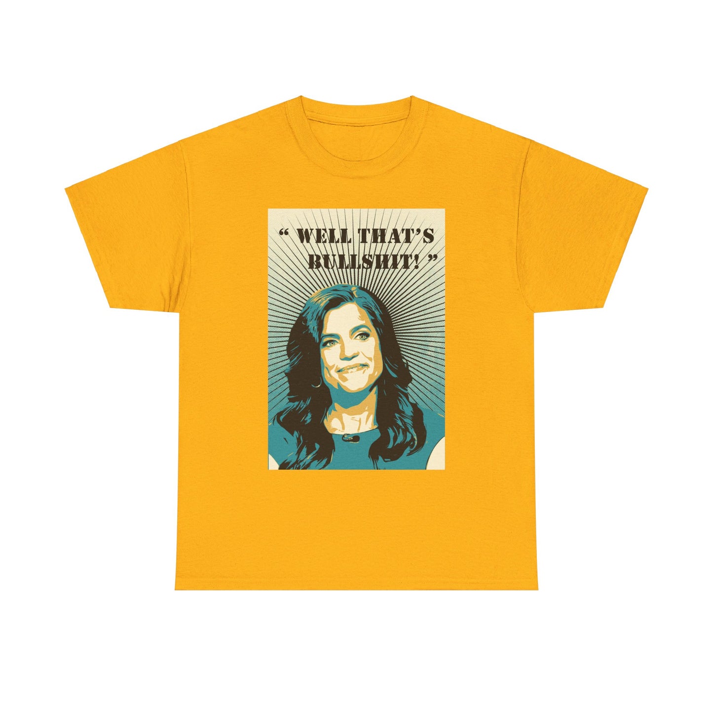 That's Bullshit Blue Unisex Heavy Cotton Tee