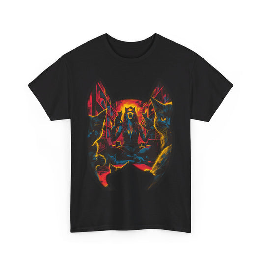 Fitzboyzprintz - Catwoman Unmasked Unisex Heavy Cotton Graphic Tee