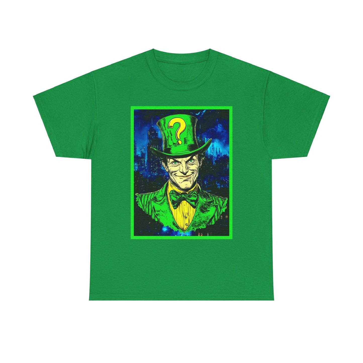 riddle me this Unisex Heavy Cotton Tee