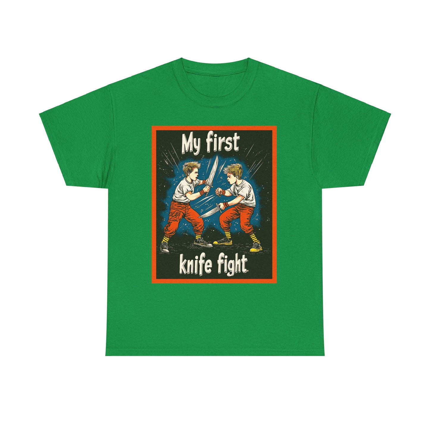 First Knife Fight Unisex Heavy Cotton Tee