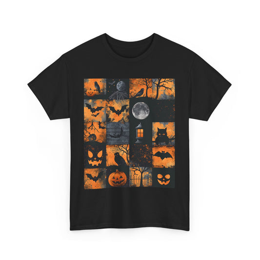 Halloween Mood Board Unisex Heavy Cotton Tee