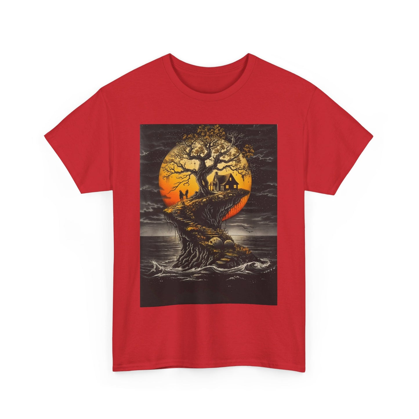 Fitzboyzprintz Mystic Tree Unisex Heavy Cotton Graphic Tee