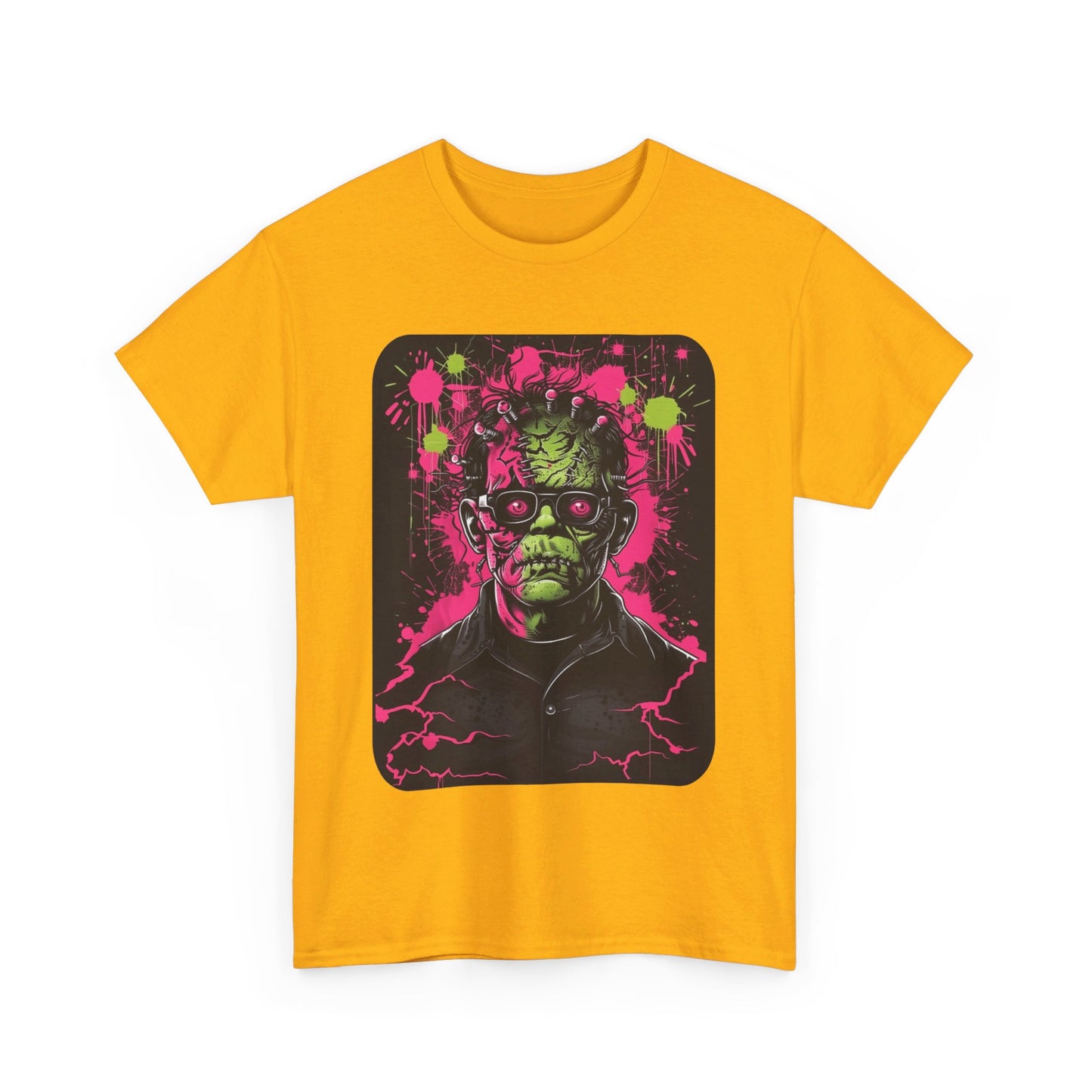 Fitzboyzprintz - Frankenstein's Monster Pop Art Unisex Heavy Cotton Tee