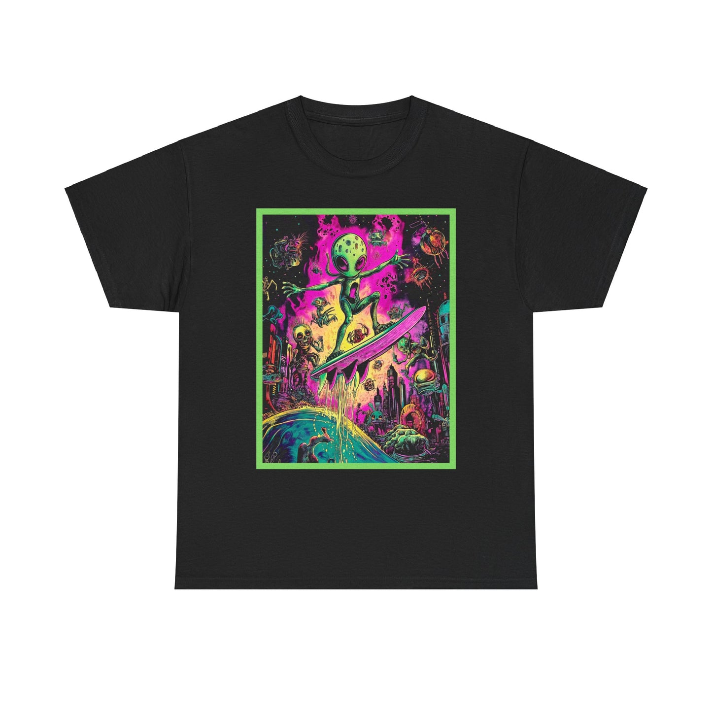 Alien World Unisex Heavy Cotton Tee