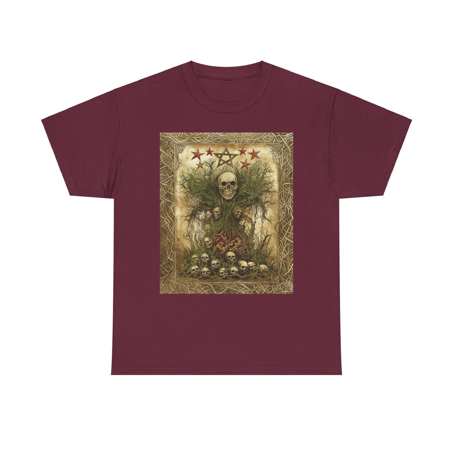Fitzboyzprintz "Necromancer's Grove" Unisex Heavy Cotton Graphic Tee