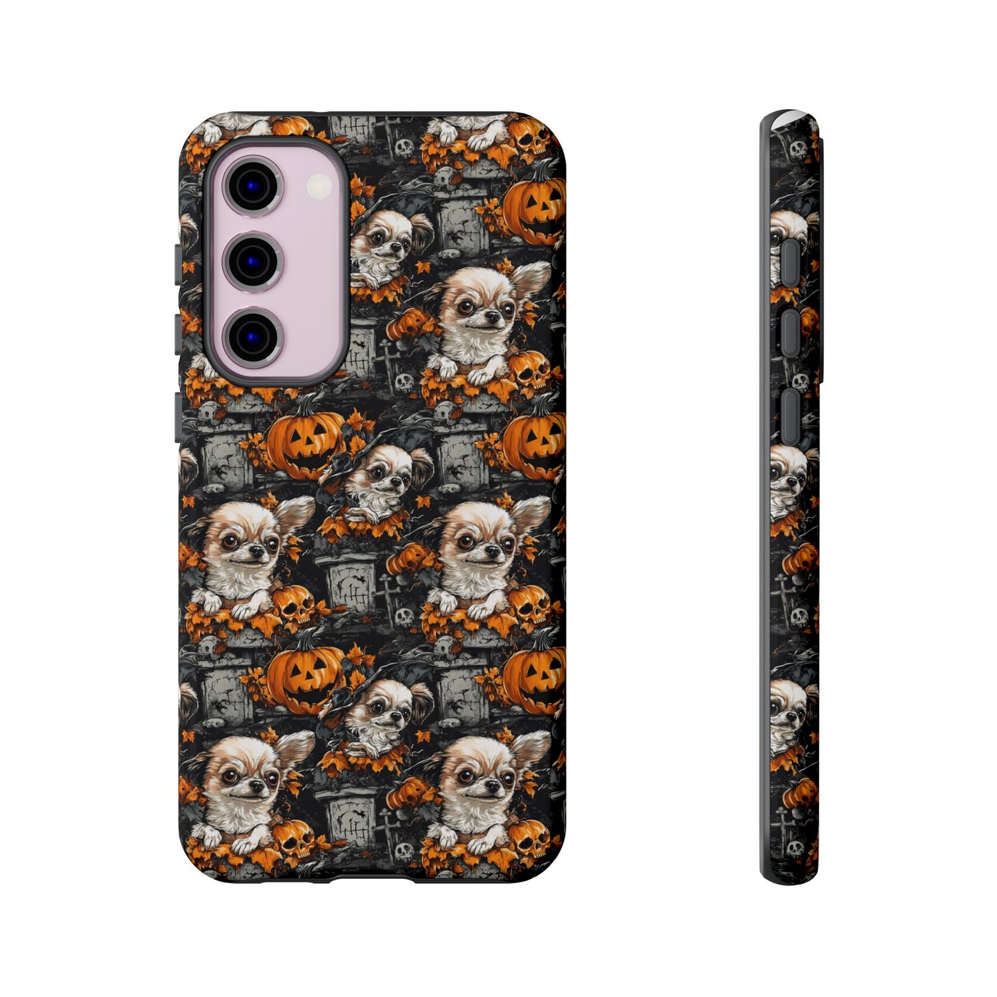 Happy Howl-O-Ween Chihuahua Tough Case