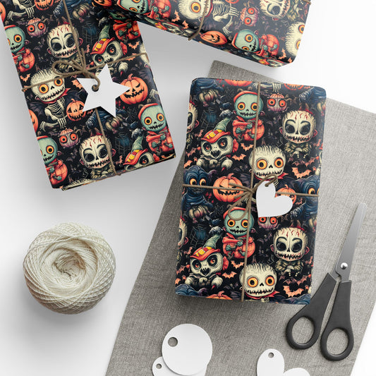 Monster Mash Pattern Wrapping Papers