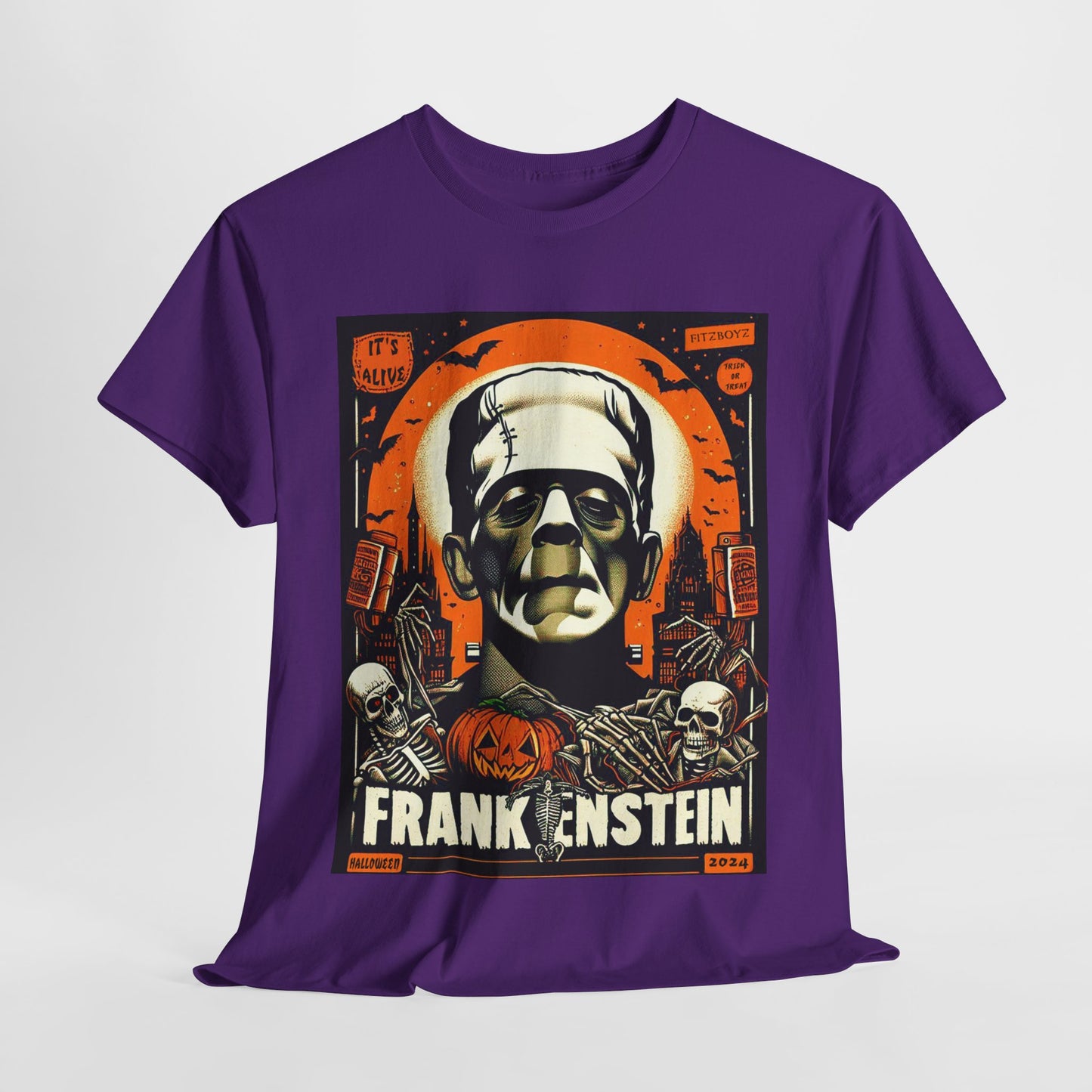 Fitzboyz 2024 halloween Exclusive Print Unisex Heavy Cotton Tee