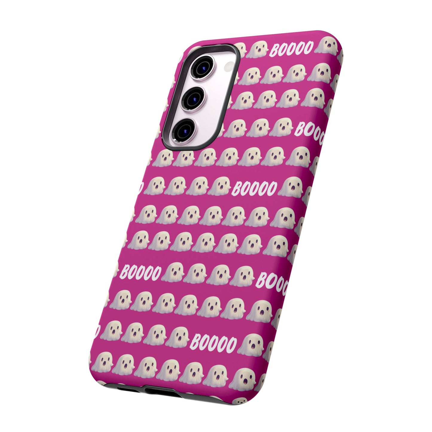 Pink Halloween Ghost Boos Tough Cases