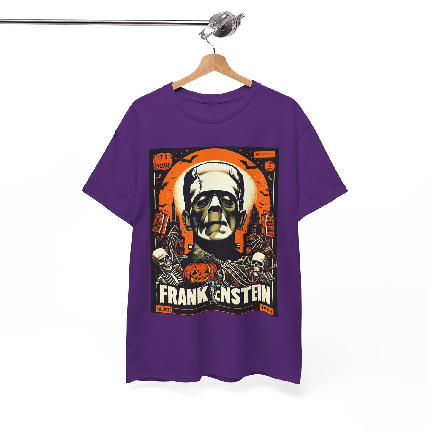 Fitzboyz 2024 halloween Exclusive Print Unisex Heavy Cotton Tee