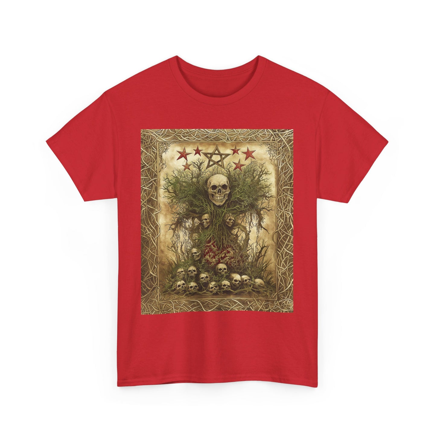 Fitzboyzprintz "Necromancer's Grove" Unisex Heavy Cotton Graphic Tee