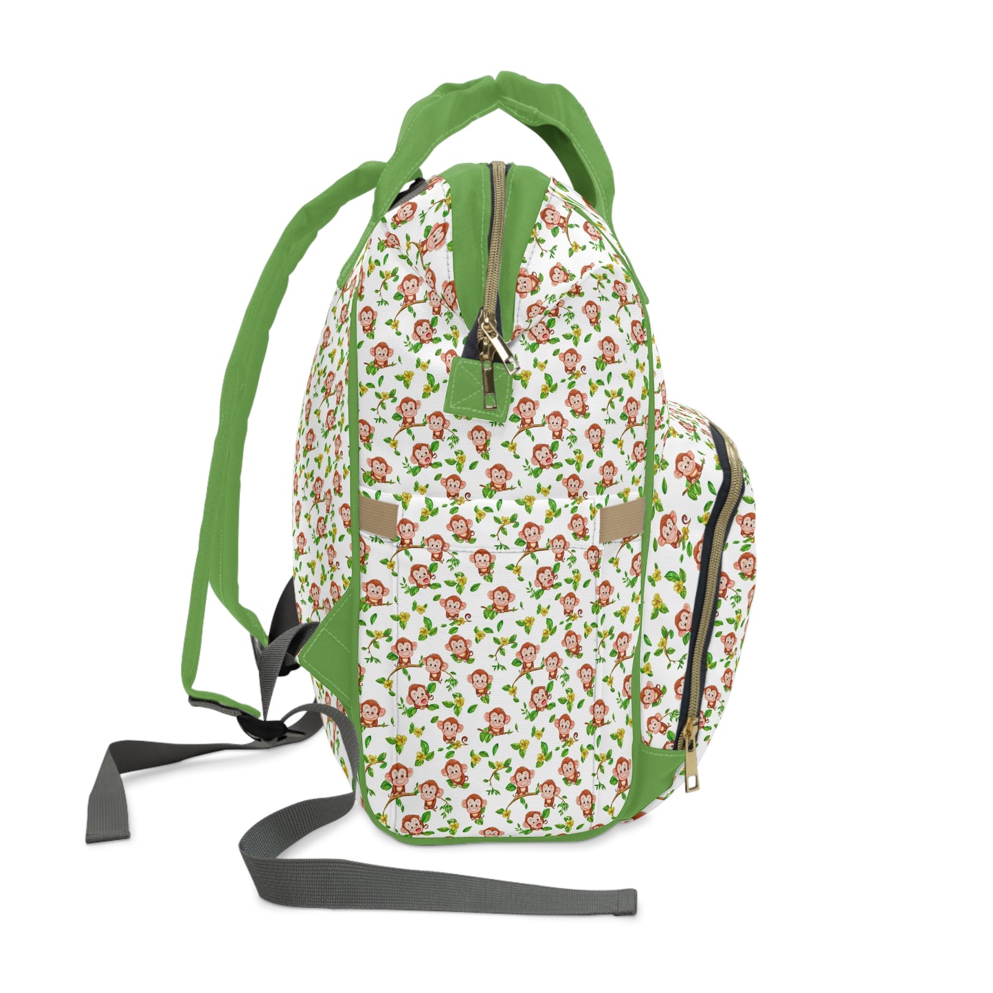 Mommy's Littl Monkey Multifunctional Diaper Backpack