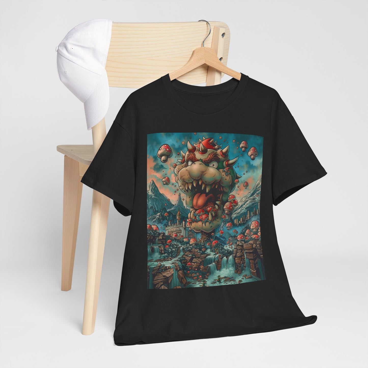 Fitzboyzprintz Lizard King Keep Unisex Fashion Heavy Cotton Fabric Tee Shirt