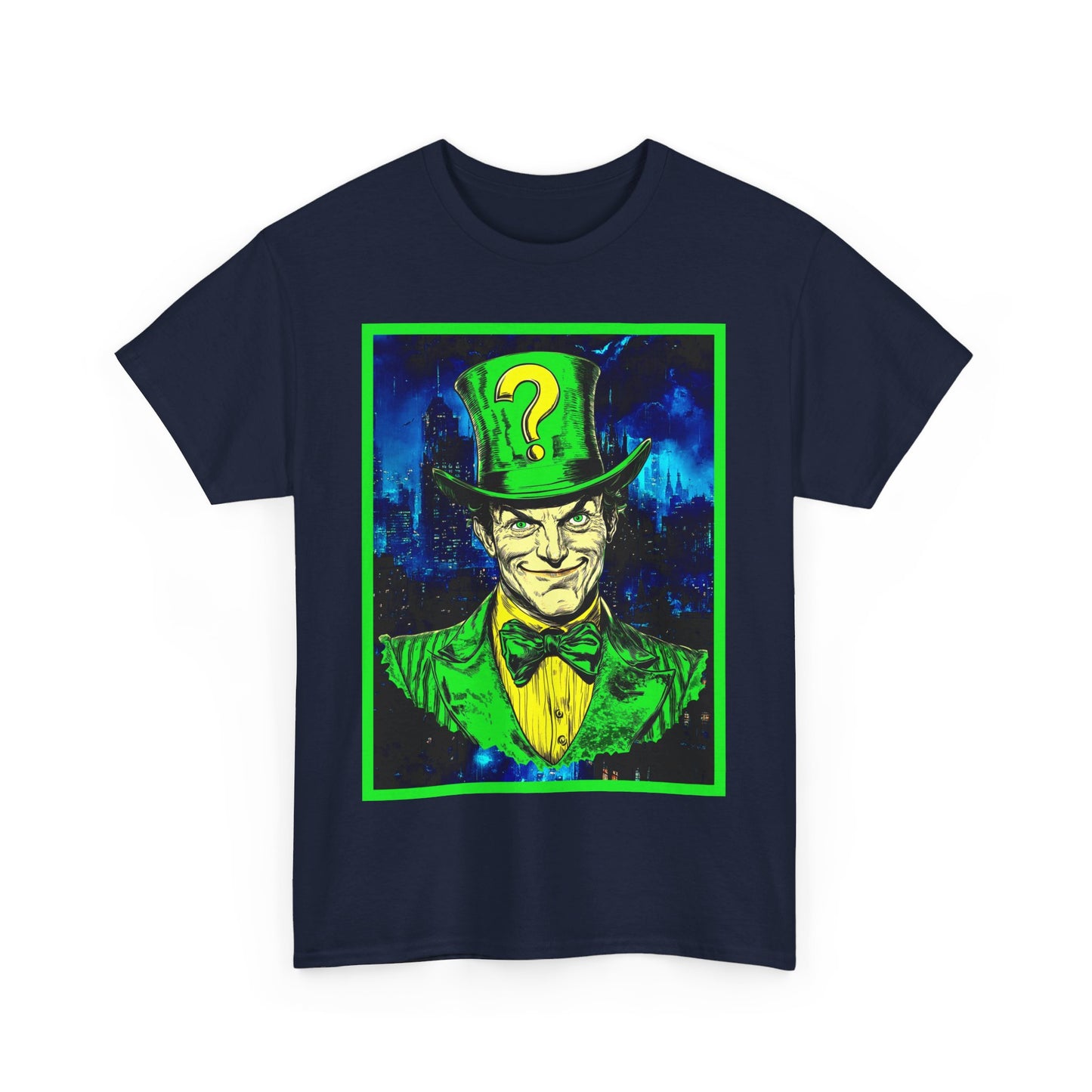 riddle me this Unisex Heavy Cotton Tee