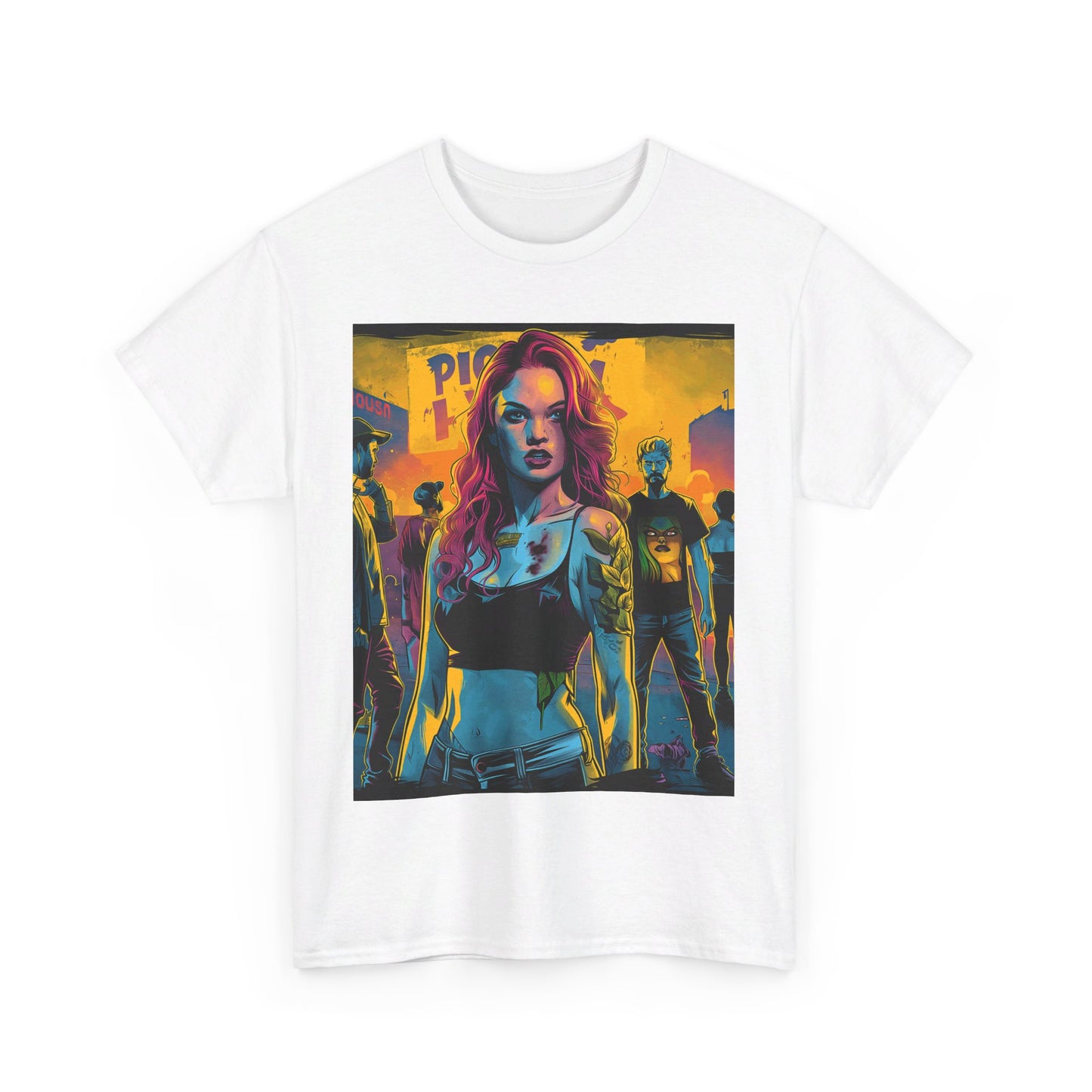 Fitzboyzprintz - Rebel Stance Unisex Heavy Cotton Graphic Tee