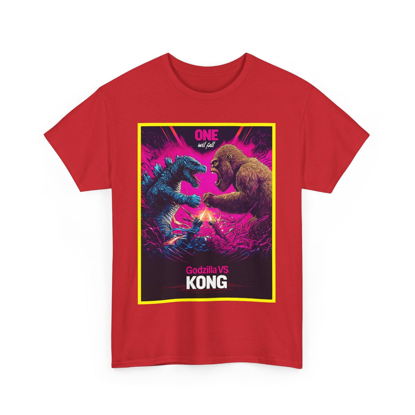 Zilla VS Kong Unisex Heavy Cotton Tee