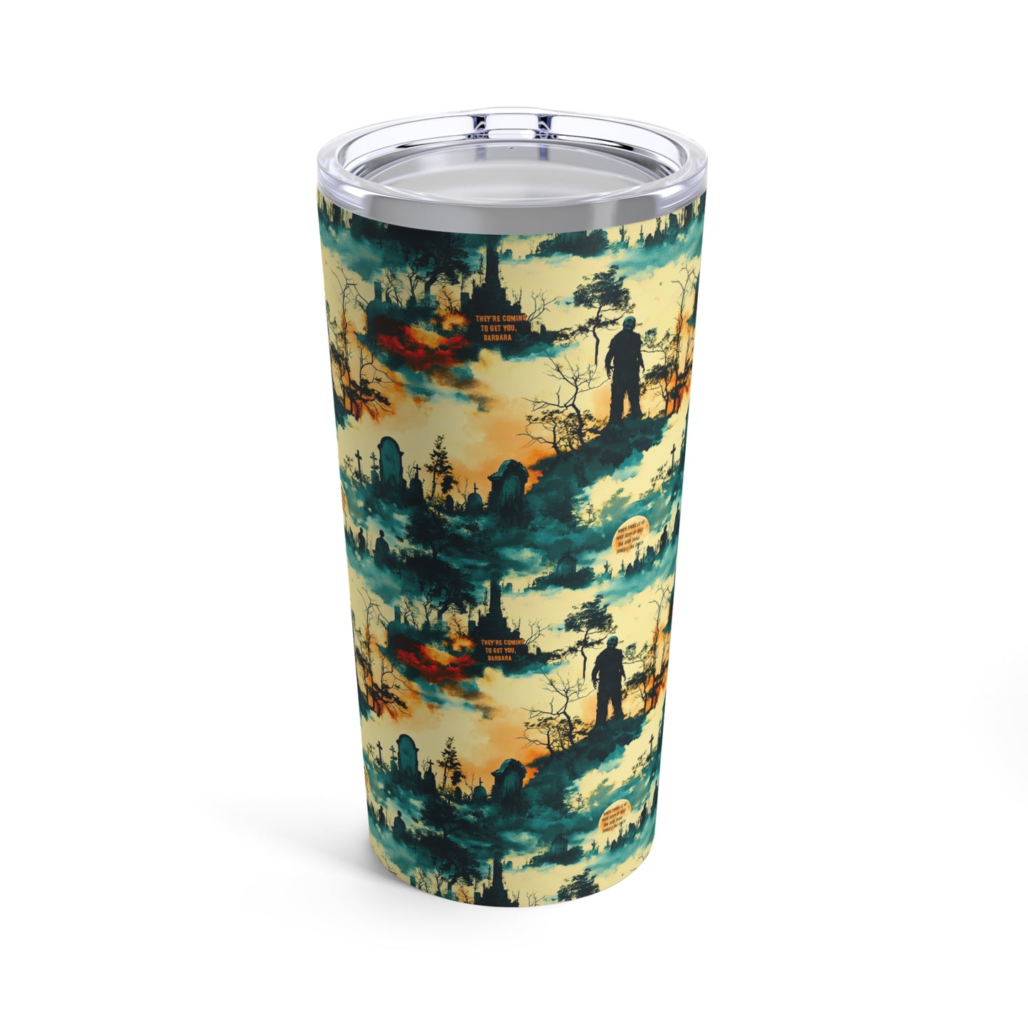 Fitzboyz Halloween 2024 The Dead Walk Tumbler 20oz