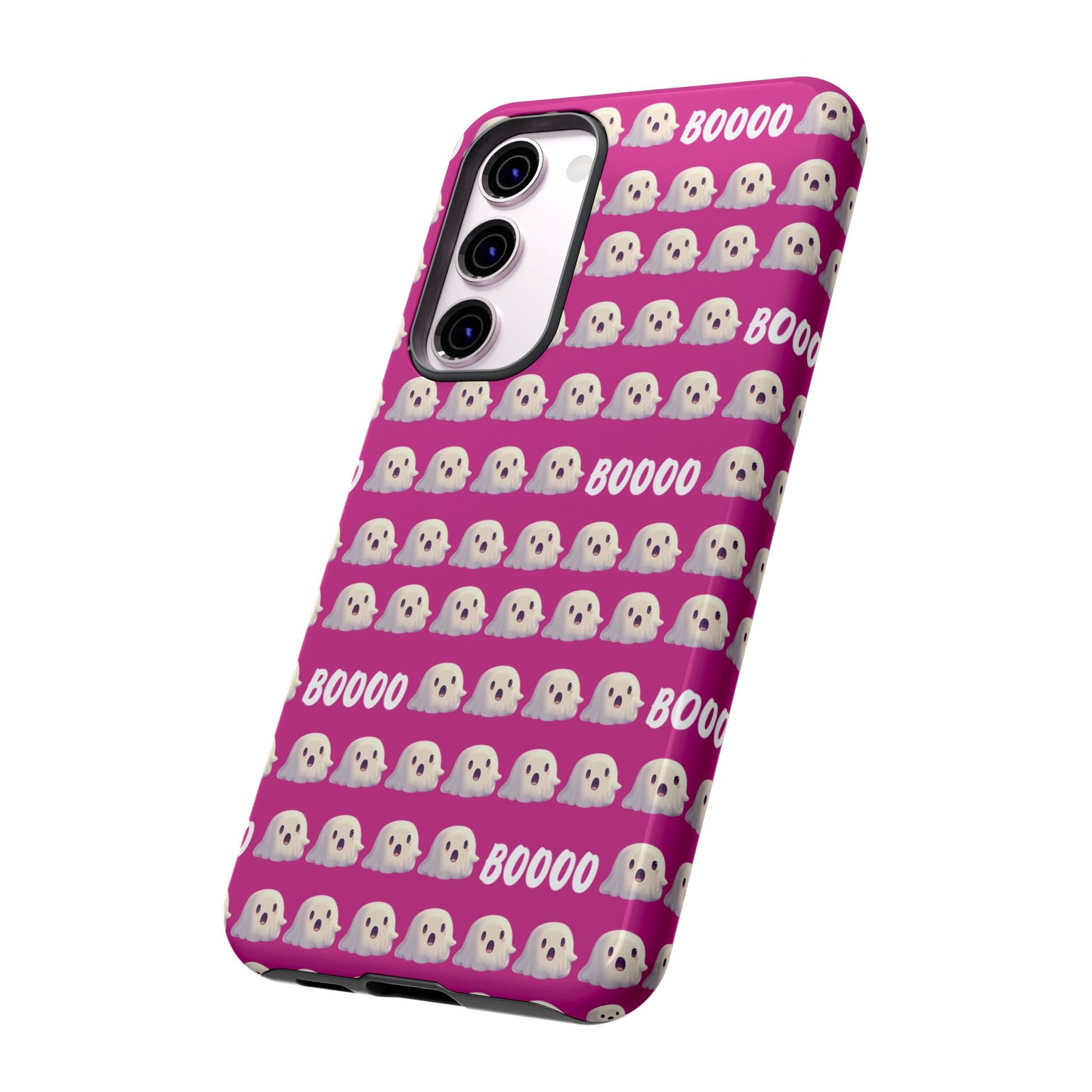 Pink Halloween Ghost Boos Tough Cases