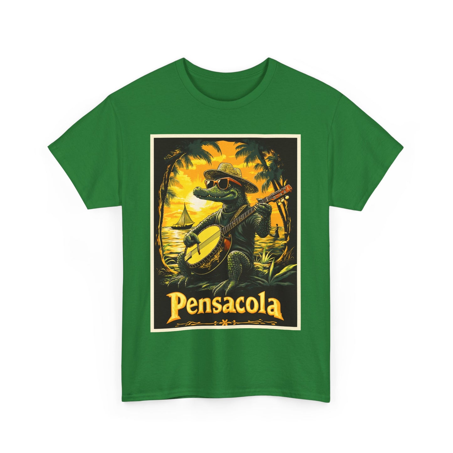 Pensacola gator Unisex Heavy Cotton Tee
