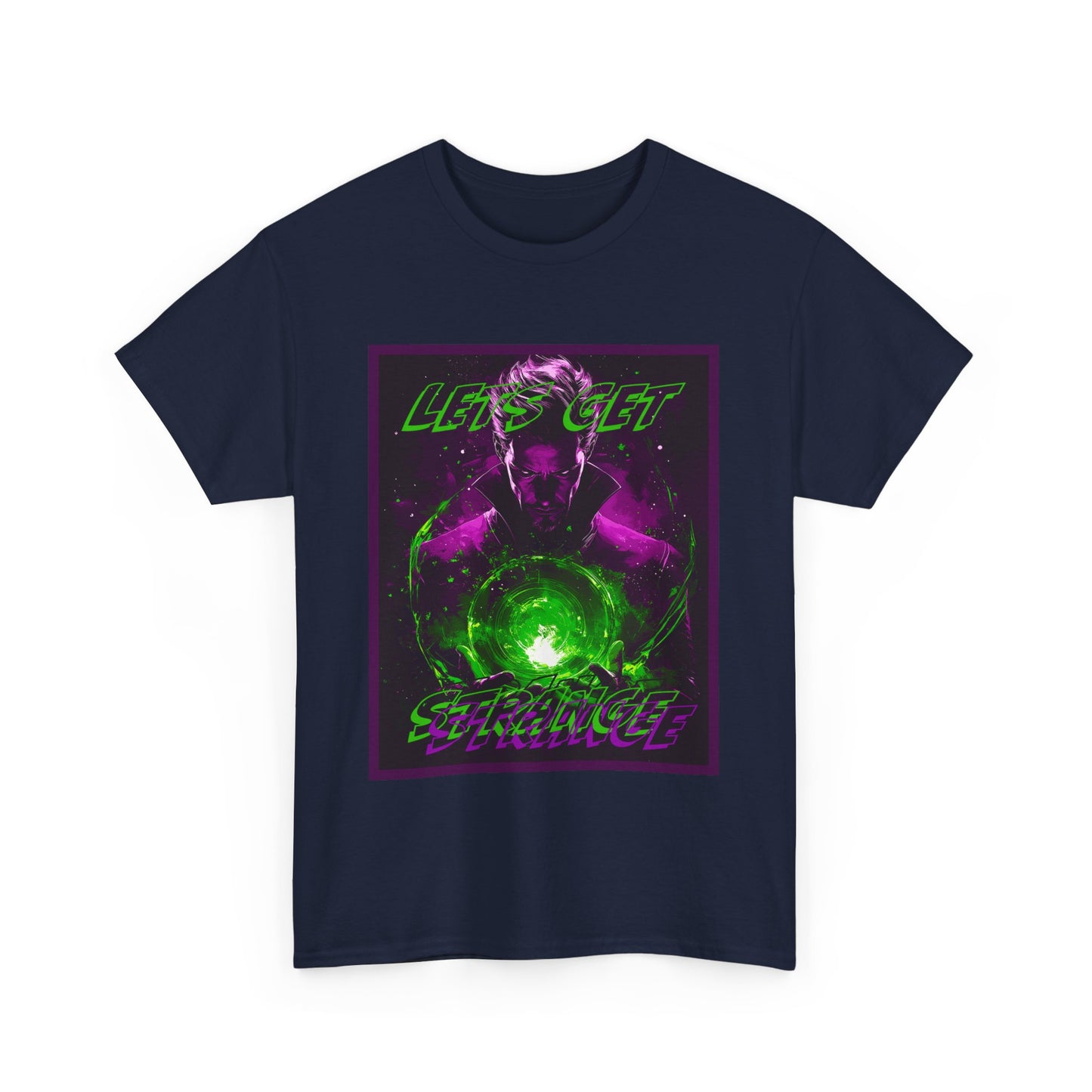 getting strange Unisex Heavy Cotton Tee