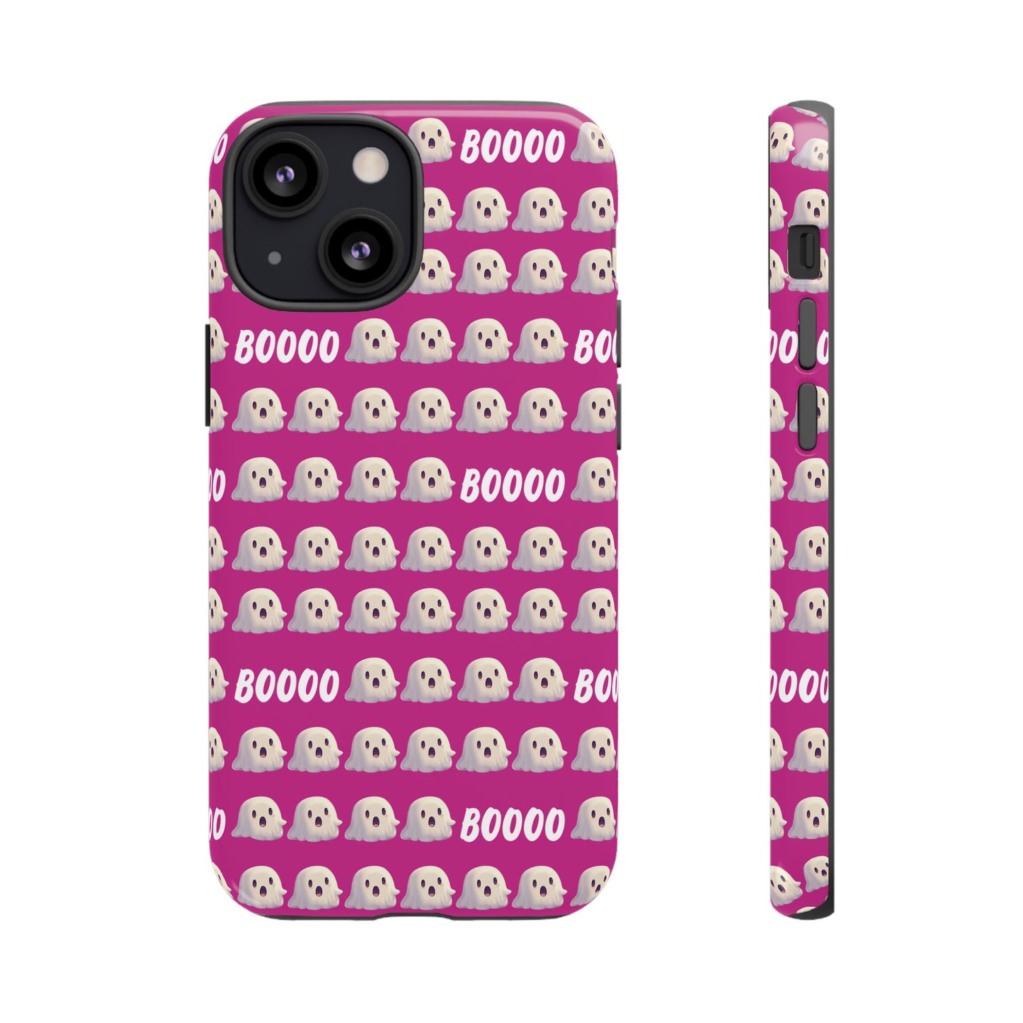 Pink Halloween Ghost Boos Tough Cases