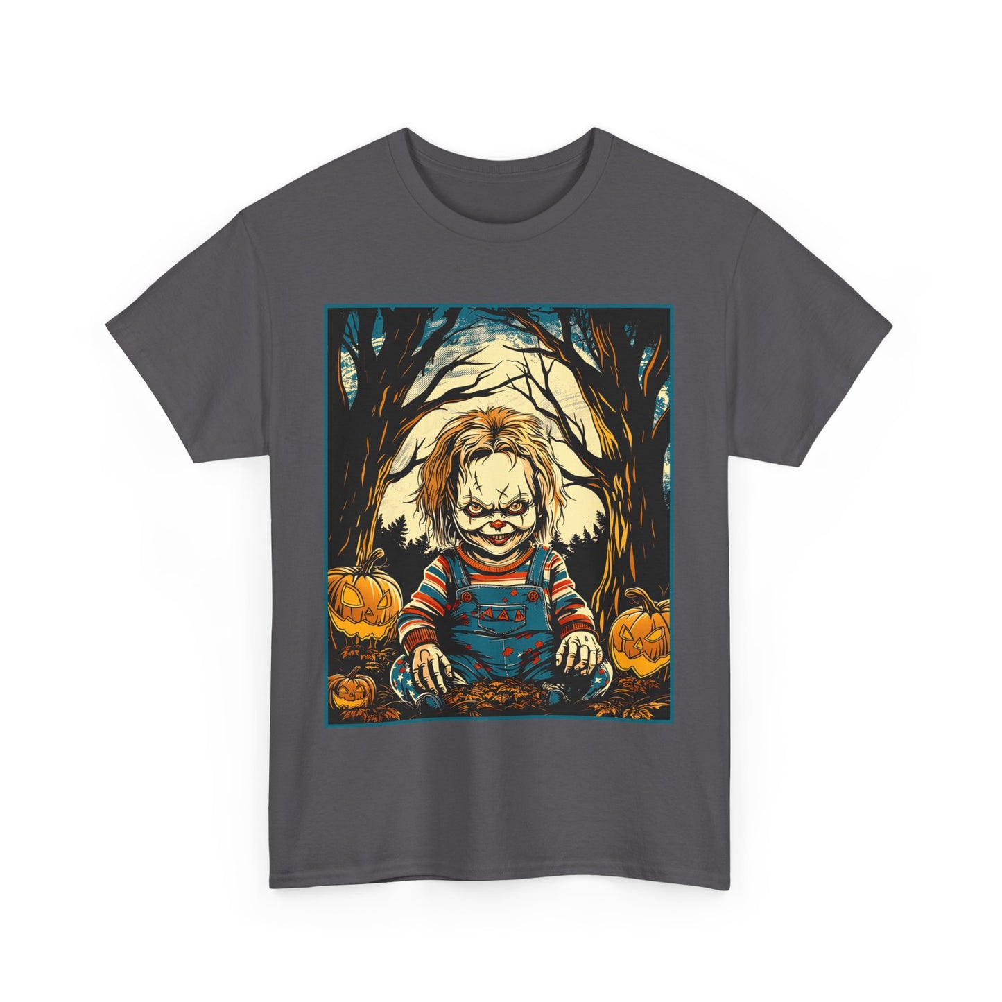 Chucky is your friend till the end Unisex Heavy Cotton Tee