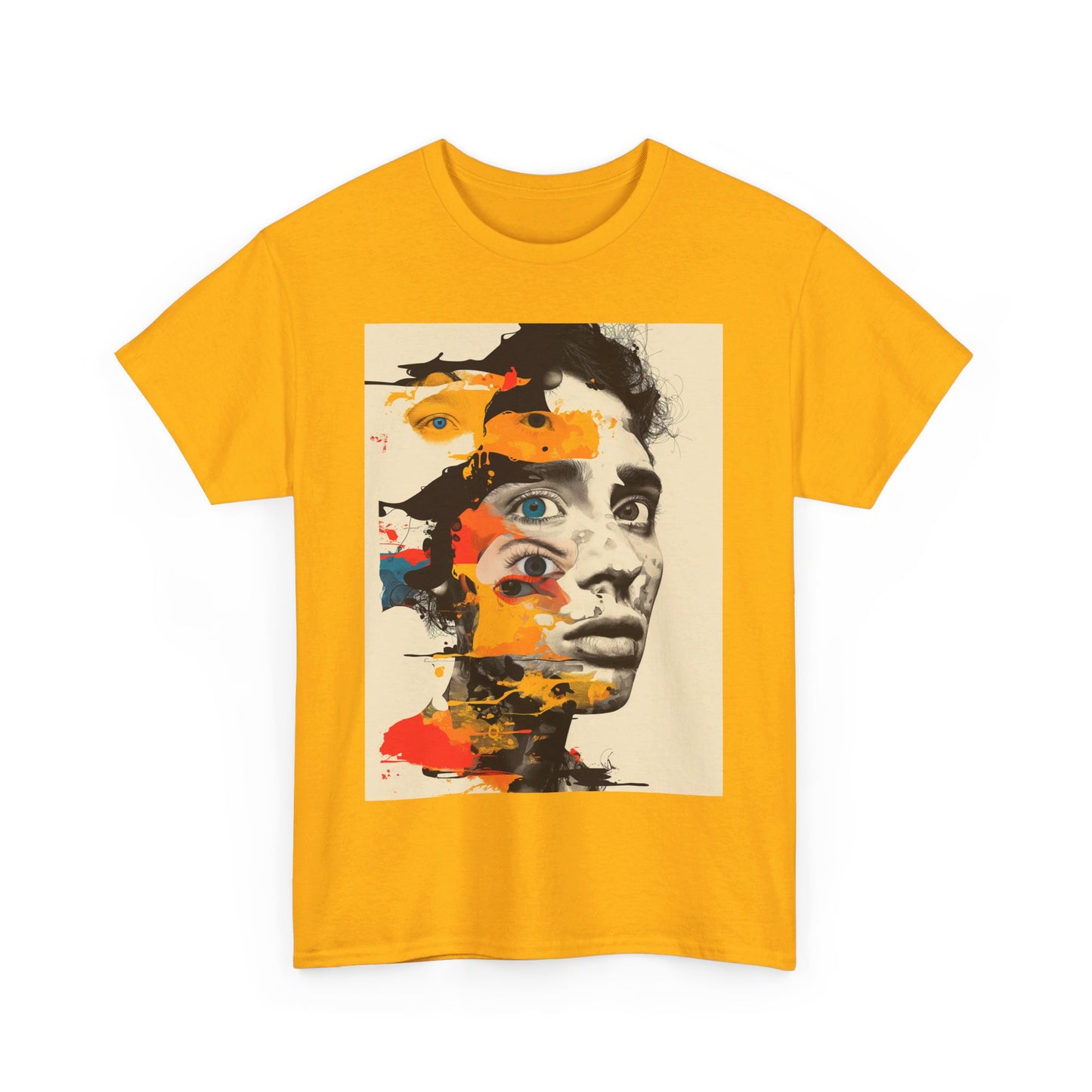 Multifaceted Gaze Unisex Heavy Cotton Graphic Tee