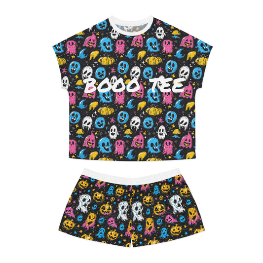 Boo Tee / Booty Women's Short Pajama Set