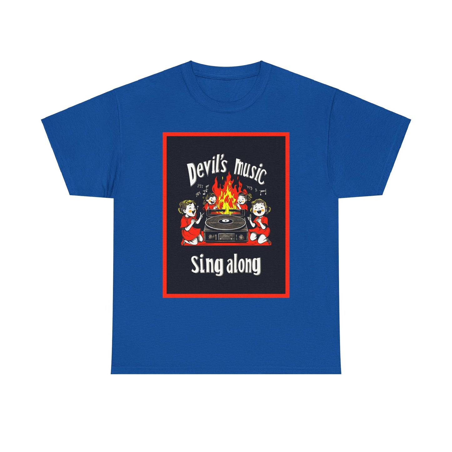Devil's Music Unisex Heavy Cotton Tee