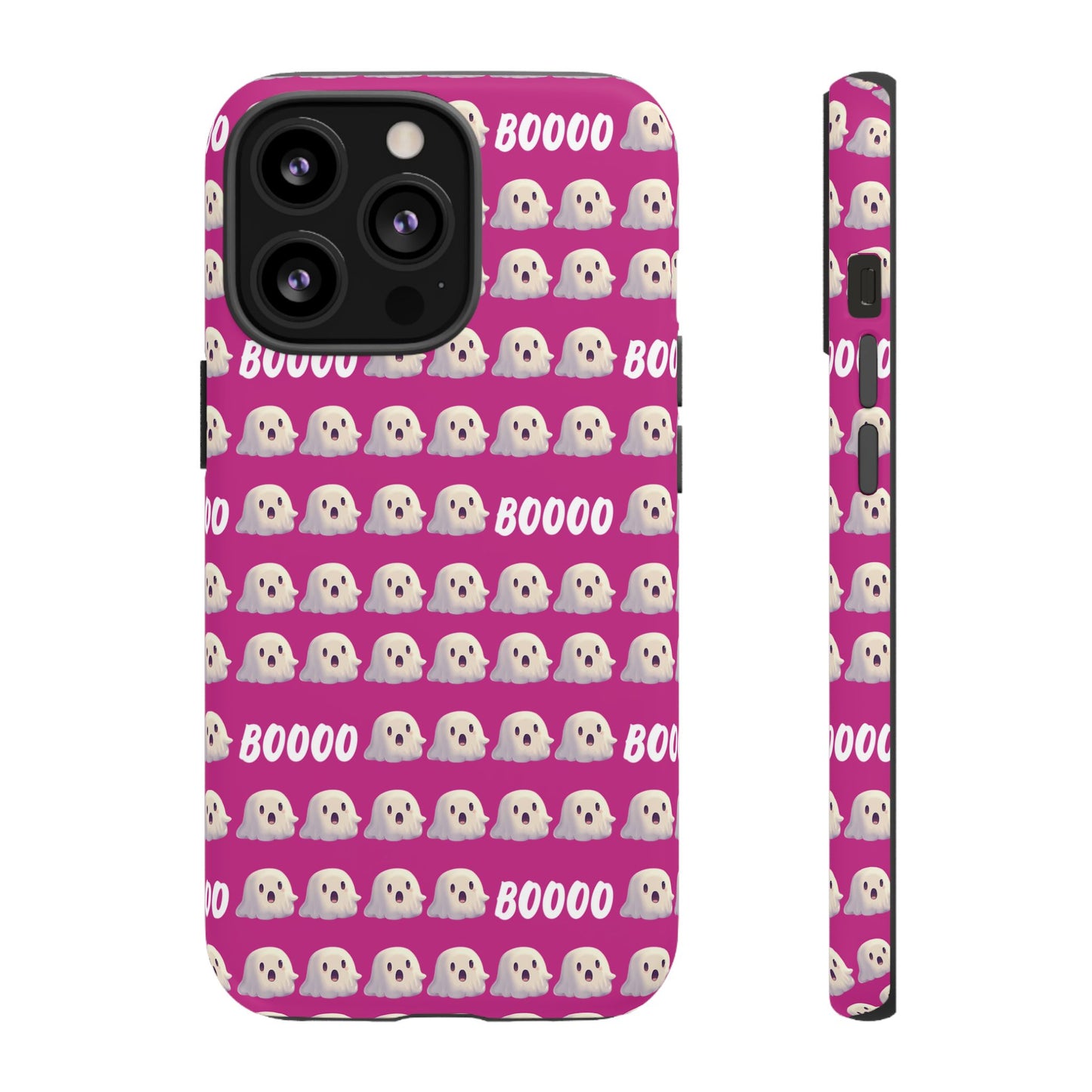 Pink Halloween Ghost Boos Tough Cases