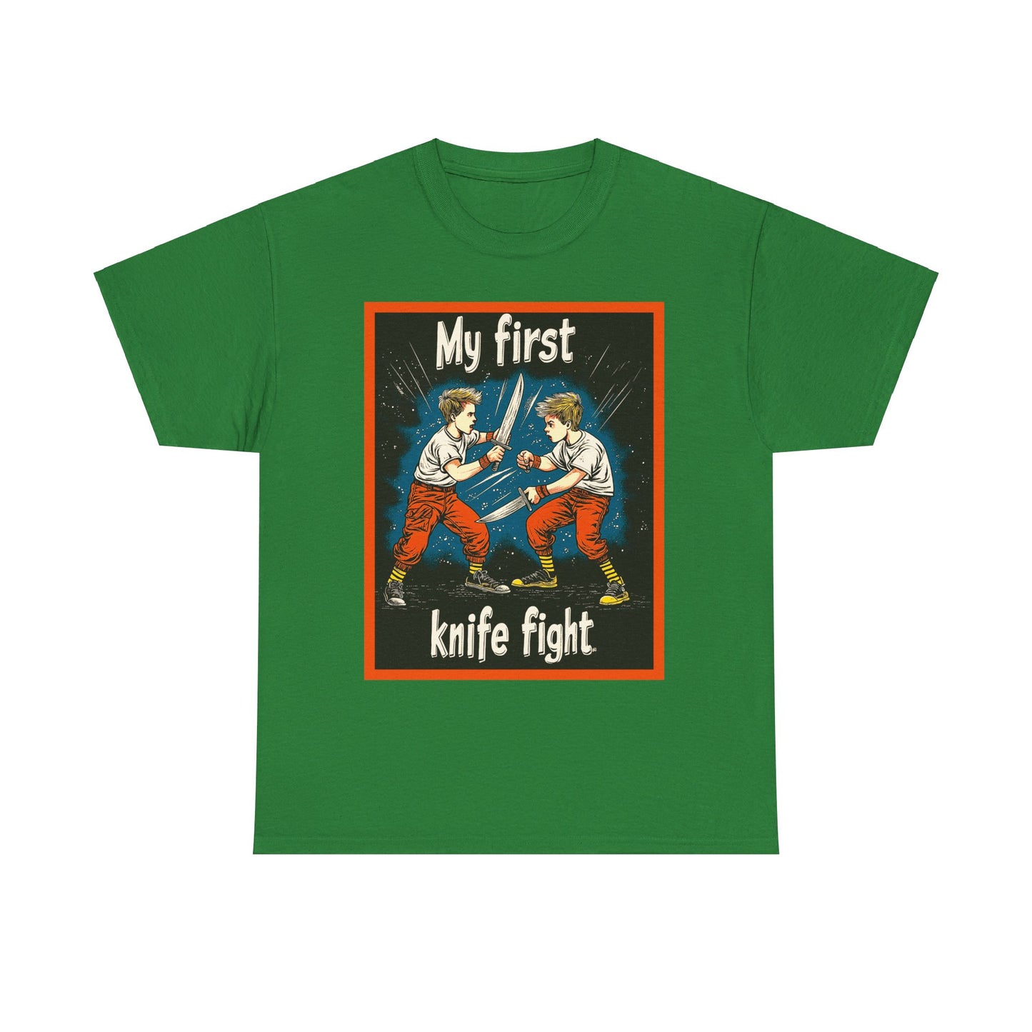 First Knife Fight Unisex Heavy Cotton Tee