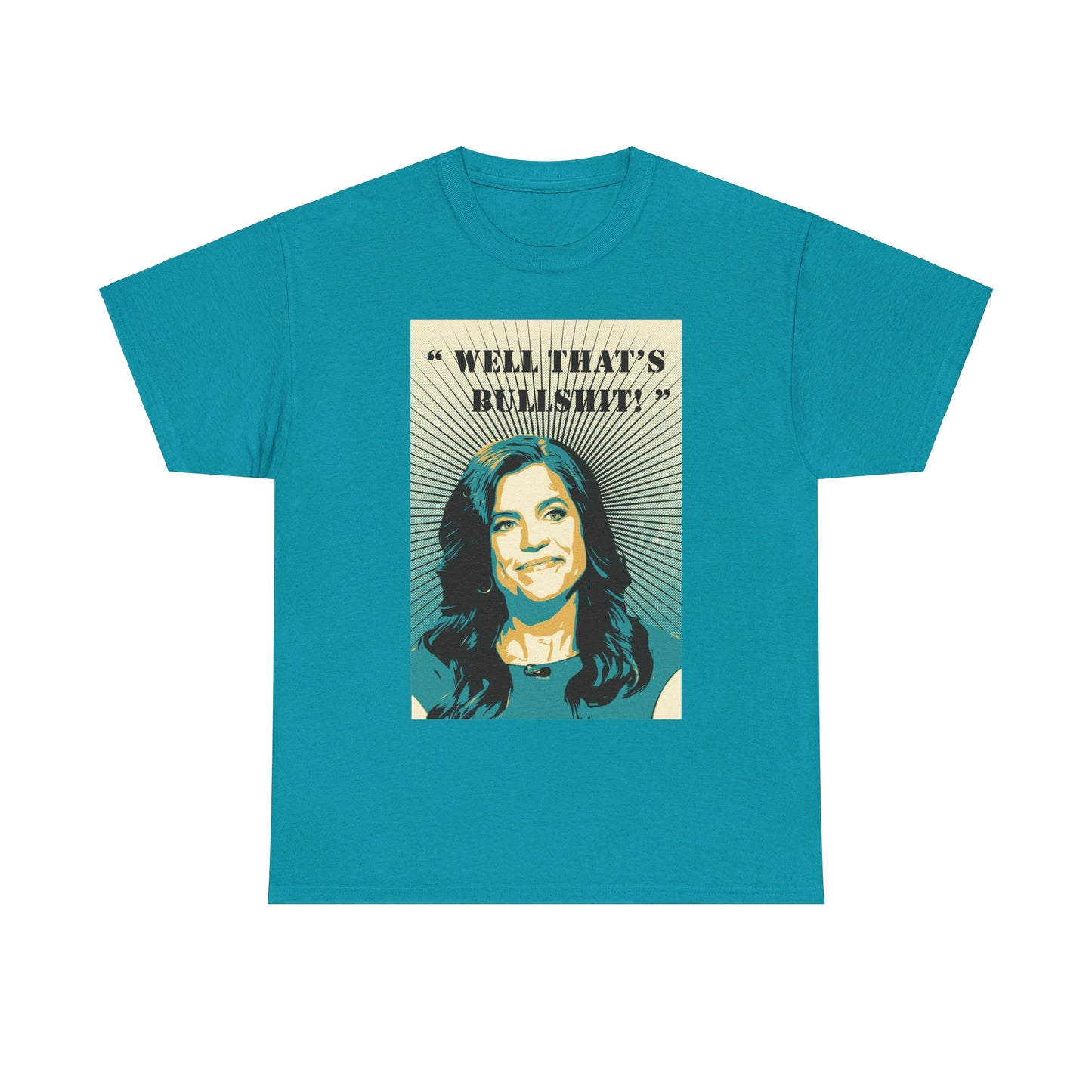 That's Bullshit Blue Unisex Heavy Cotton Tee