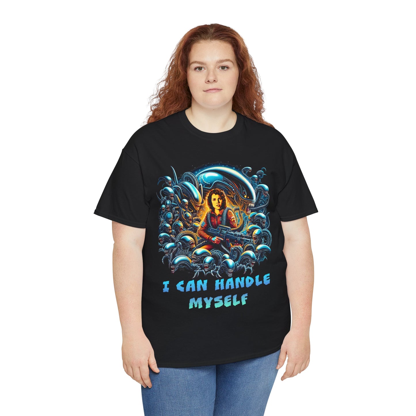 I Can Handle Myself Unisex Heavy Cotton Tee
