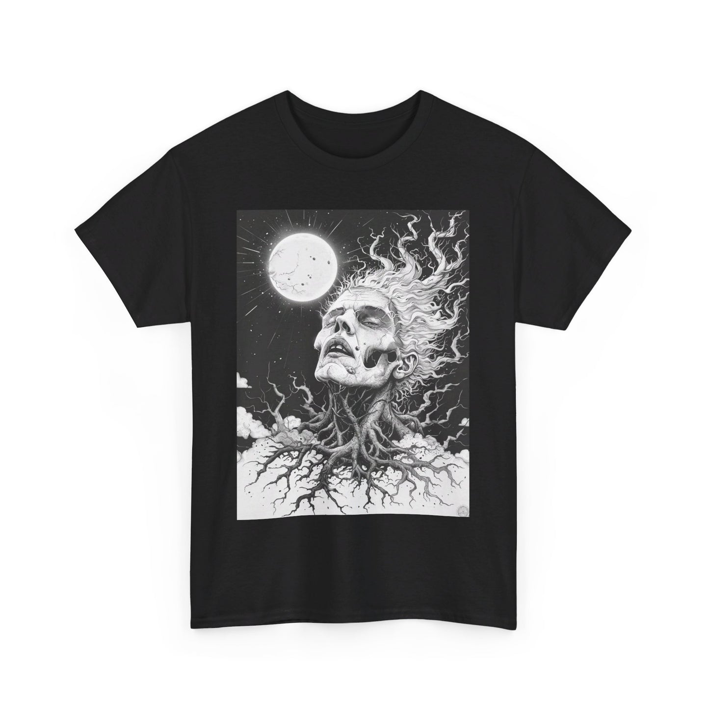 Ethereal Awakening Unisex Heavy Cotton Graphic Tee