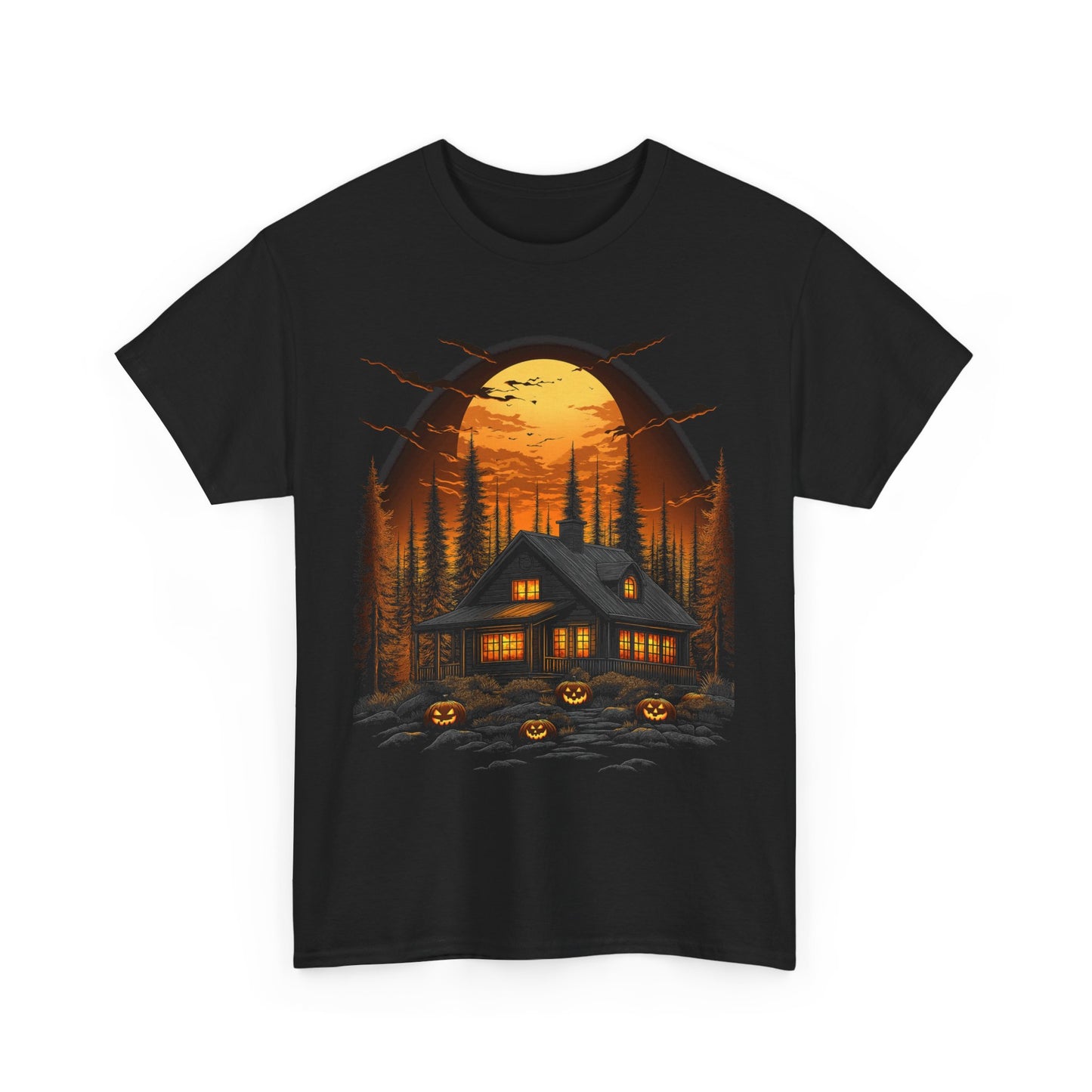 Cabin In the Woods Halloween 2024 Unisex Heavy Cotton Tee