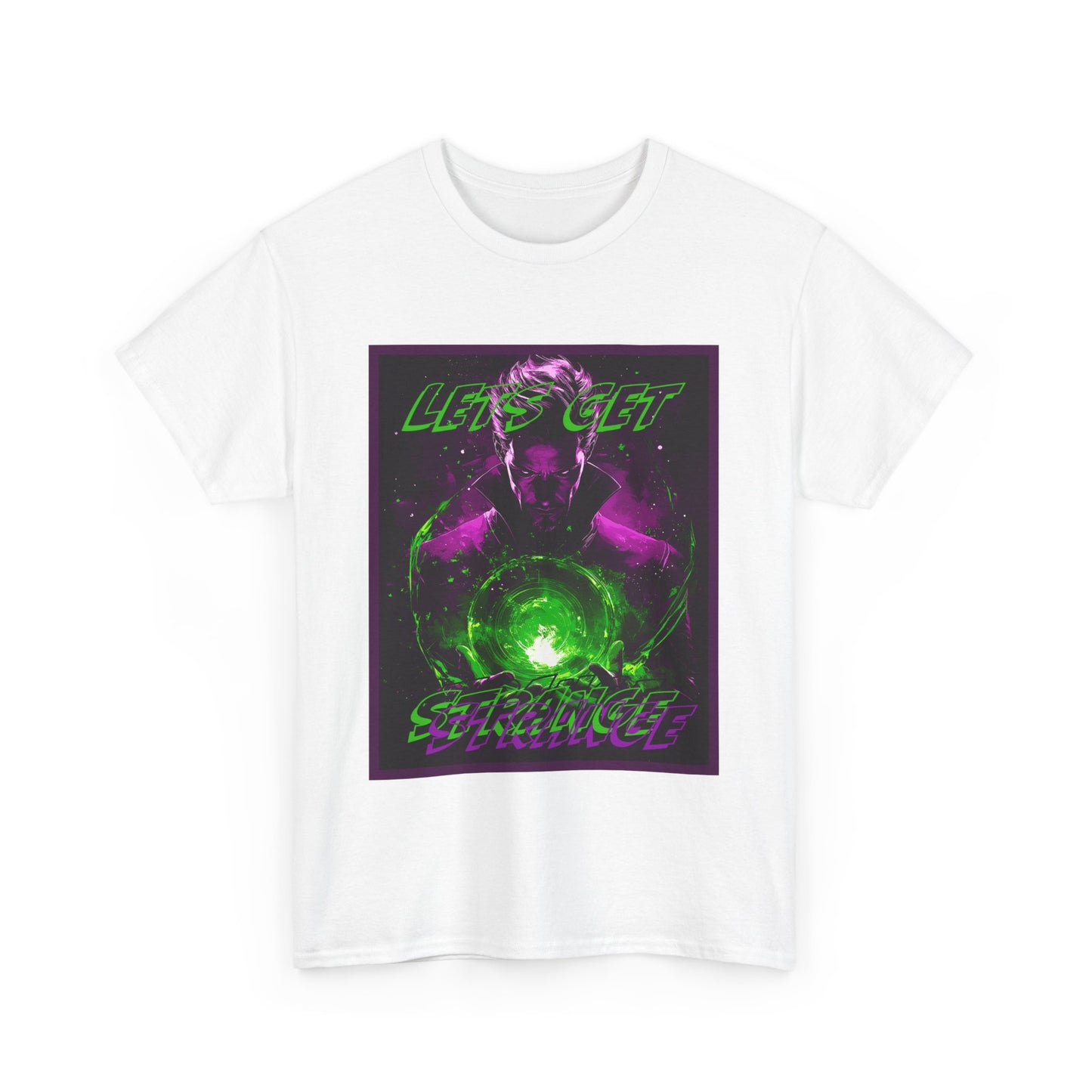 getting strange Unisex Heavy Cotton Tee