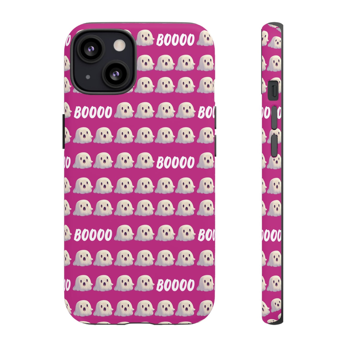 Pink Halloween Ghost Boos Tough Cases
