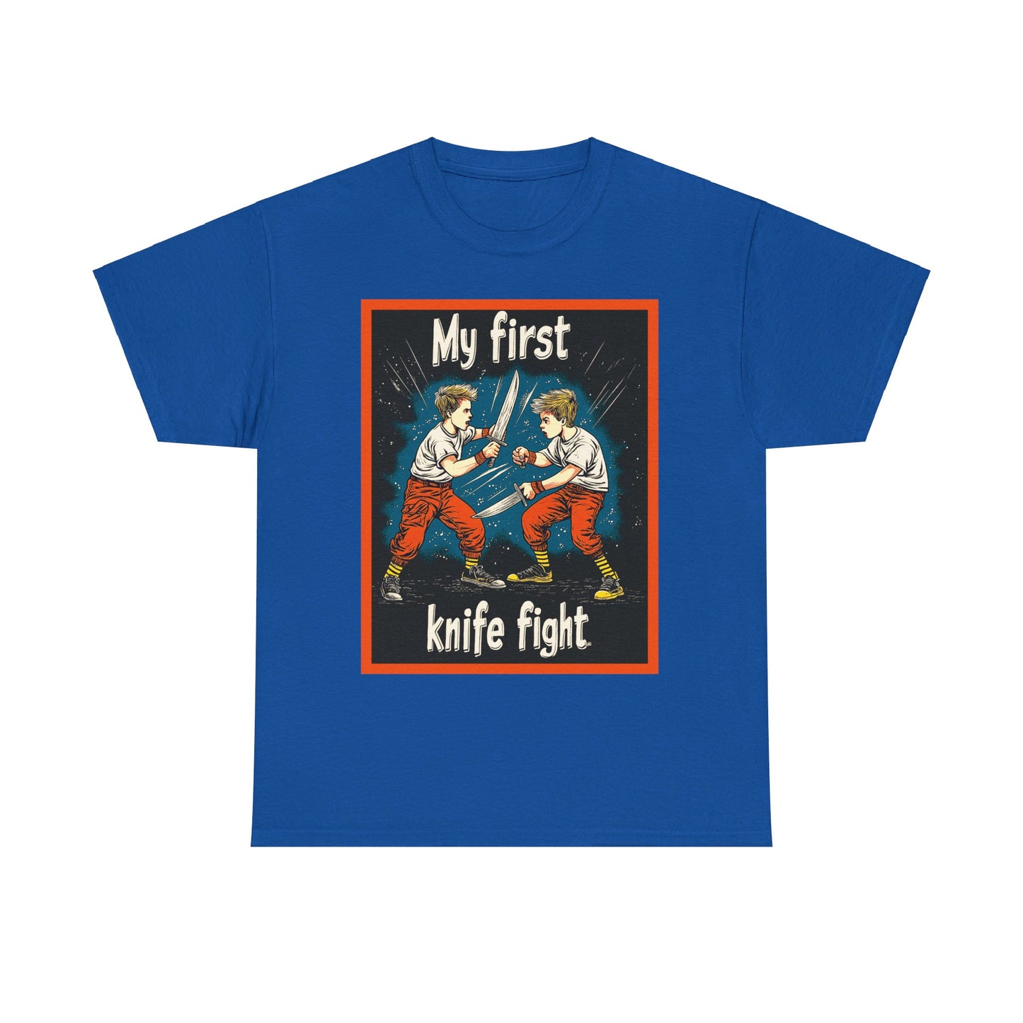 First Knife Fight Unisex Heavy Cotton Tee