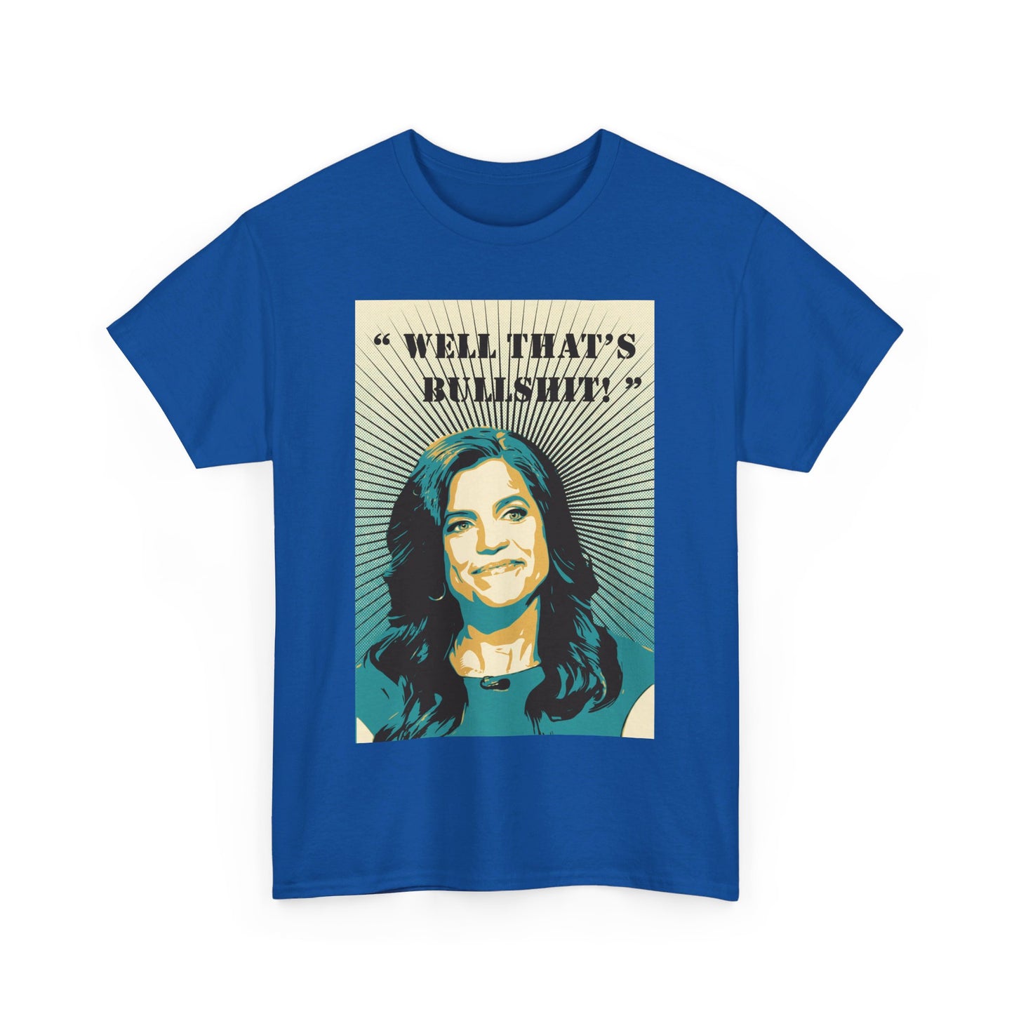 That's Bullshit Blue Unisex Heavy Cotton Tee